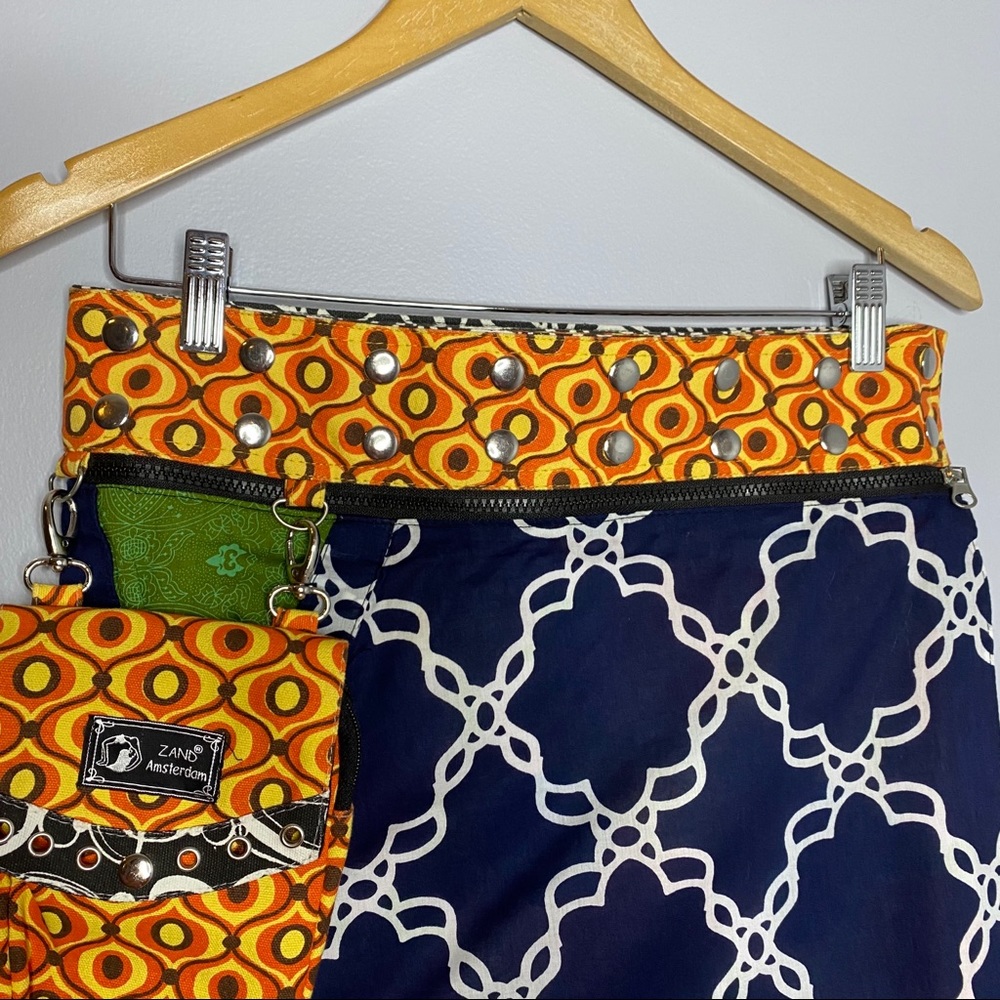 Zand Amsterdam Snap Reversible Wrap Skirt - Picture 2 of 13